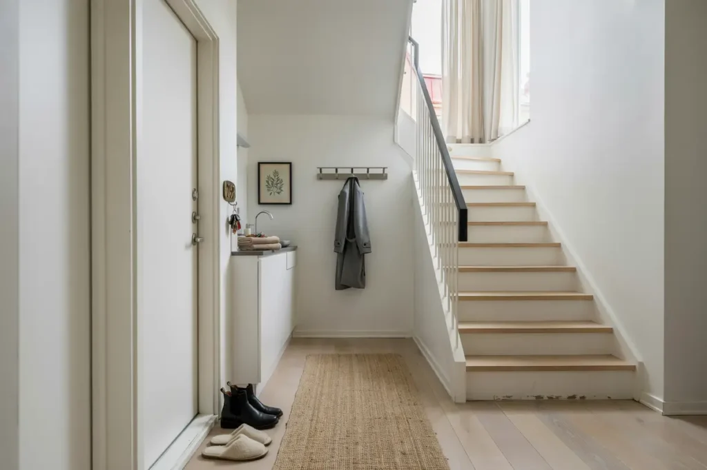 inv ndig renovering av hall och trapphus i m rbylund