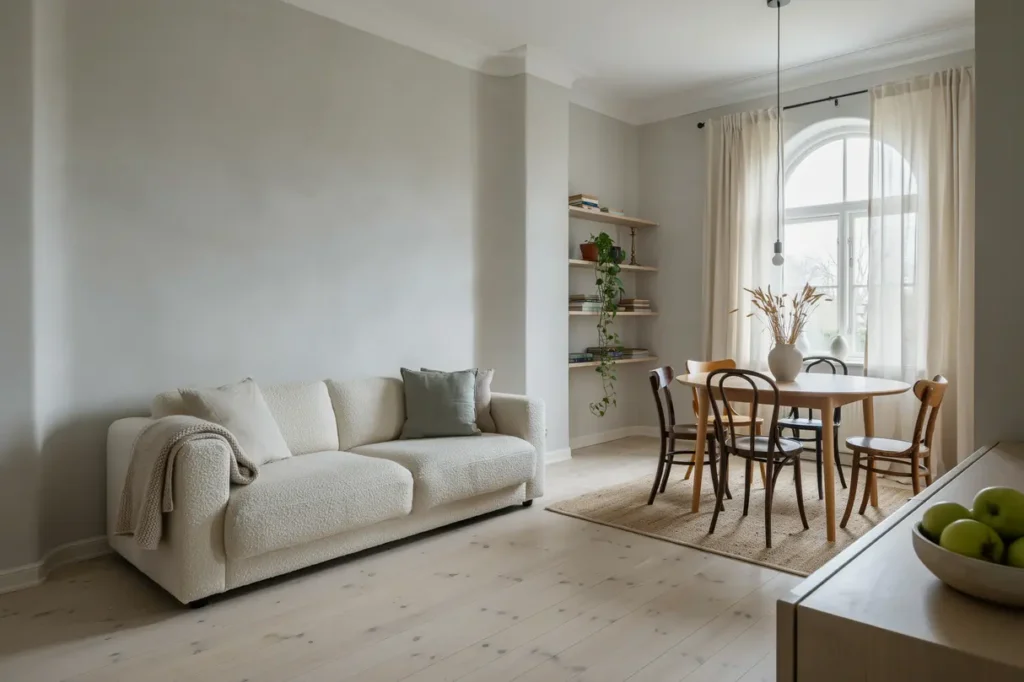 renovering av vardagsrum och matsal i villa i enebyberg