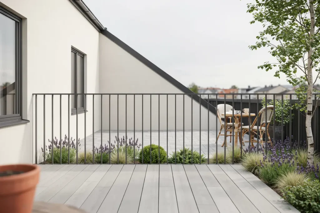 renovering av balkong och uteplats i m rbylund